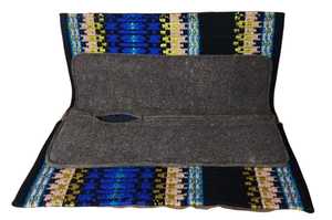 Manaal Enterprises FELT PAD 01 Western Saddle <b>Blanket</b> Wool Shell Poly-cotton Outshell Comfortable Fit Horse Protection Riding. - Product Image 3