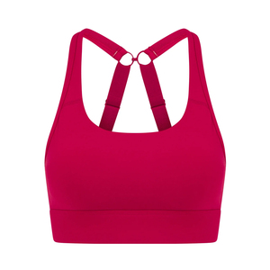Conjuntos Deportivos Personalizados para Mujer, Bra Deportivo Ajustado, Ligero, con Logotipo Frontal Simple, Sin Varillas, Cómodo - Product Image 1