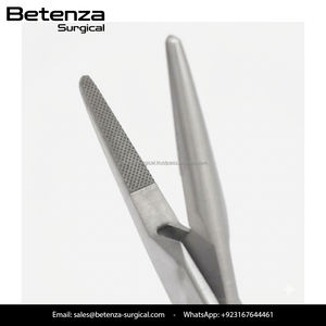 Portaagujas de acero inoxidable Crile TC de 6 pulgadas (15 cm) para sutura 4-0-6-0, delicado, venta al por mayor - Product Image 3