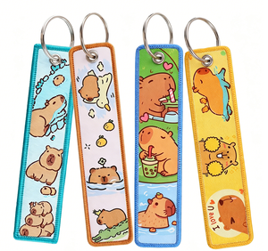 Llavero Colgante de Aleación con Diseño de Anime y Dibujos Animados: <span class=keywords><strong>Totoro</strong></span>, Bola de Carbón, Cara de <span class=keywords><strong>Chihiro</strong></span>, Diseño Masculino Sin Rostro, Impresión Digital y Tejido, Regalo - Product Image 1