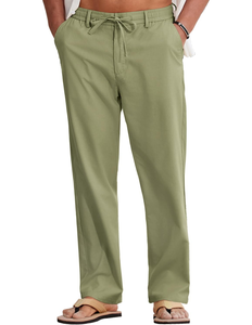 High Quality <b>Men</b> Cotton Pajama <b>Pants</b> Eco-Friendly Quick Dry Breathable Soft Stretch <b>Lounge</b> Bottoms Comfortable Homewear - Product Image 1