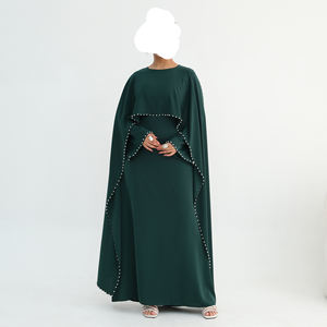 Nueva Abaya para Ramadán y Eid, con Perlas, Estilo Nida, Vestido de Fiesta, Ropa Islámica para Mujer, Abaya Dubai, Vestidos Modestos Musulmanes, Venta al Por Mayor - Product Image 3