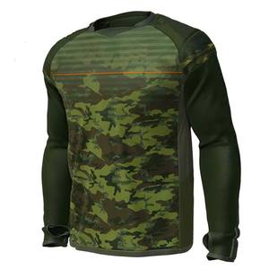 เสื้อเพนท์บอลแบบซับลิเมชั่นสั่งทำพิเศษ ระบายอากาศได้ดี ชุดทีมโมโตครอส พร้อมแผ่นรองรับแรงกระแทก พิมพ์โลโก้ OEM - Product Image 6