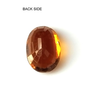 Turmalina Naranja Natural Facetada Ovalada de 2.90 Ct, Zafiro de Zambia Gems International para Joyería, Fuego Excepcional - Product Image 6