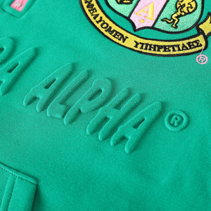   Sudadera con Cierre de Cremallera Unisex Verde, Sudadera de Forro Polar Premium con Cierre de Cremallera, Ropa Deportiva Informal de Color Verde - Product Image 6