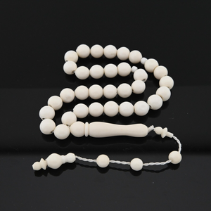 Misbaha de Hueso Pulido, Duradera, con 99 Cuentas, Tasbih para la Adoración - Product Image 2