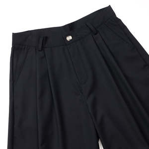 Wholesale OEM Custom Men's Tailored Dress <b>Shorts</b> <b>Black</b> Pleated Suit <b>Shorts</b> <b>Smart</b> Casual Summer <b>Shorts</b> - Product Image 2