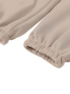 Sweat-shirt demi-zip pour femme de qualité supérieure, en coton respirant, idéal pour le jogging et les sports. - Product Image 4