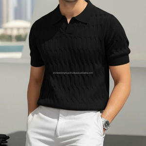 Camisas para Hombre con Adornos de Perlas, Corte Automatizado, Estilo Urbano, Secado Rápido, Logotipo Personalizado, Marca Propia, Tejido - Product Image 5