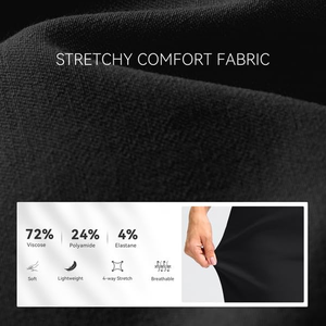 Pantalones cortos de golf ajustados para hombre, cómodos, con cintura elástica, de secado rápido, tela transpirable, pantalones cortos deportivos informales de verano - Product Image 5