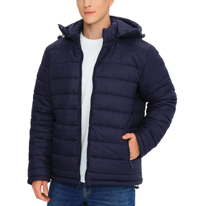 Cold Weather Windproof Thermal Winter Outerwear <b>Men</b> Puffer <b>Jacket</b> <b>Men's</b> Thick Padded Puffer <b>Jacket</b> For Sale - Product Image 1