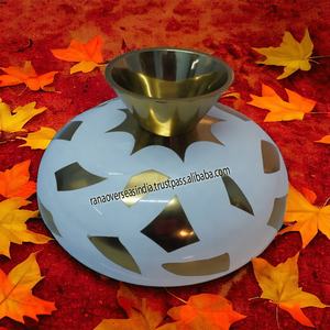 Florero de Metal de nuevo diseño de alta calidad de fabricante indio para decoraciones del hogar decoraciones de boda decoraciones para eventos - Product Image 6