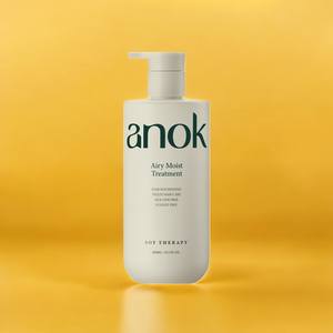 Anok Airy 400ml lotion de traitement humide produits de soins capillaires végétaliens pour les femmes parfum de luxe acide aminé pour brillance rafraîchissante - Product Image 1