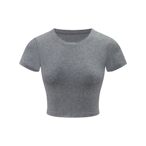 street Women <b>Mesh</b> -<b>Crop</b> <b>Top</b> Custom Number Print Sleeveless Streetwear Private Label OEM Bulk Women's shirt - Product Image 6