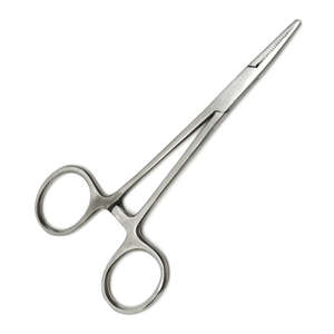 Kelly Hemostat คีมหนีบเงิน5.5นิ้วสแตนเลสสตีลแบบแมนนวลคลาส I CE ISO ได้รับการรับรอง surgiright - Product Image 2