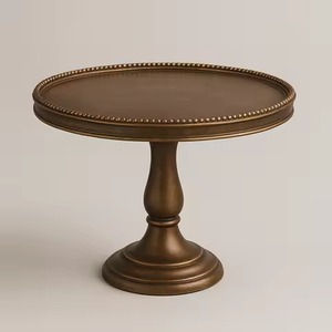 Centro de Mesa, Soporte Metálico para Pastel, Base para Exhibición de Pasteles, Bandeja para Servir Postres, Decoración para Mesa de Boda - Product Image 4