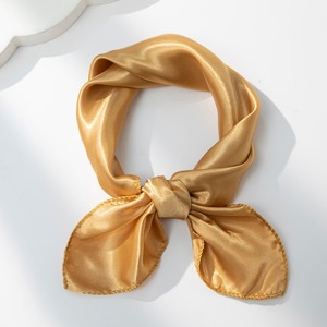 New High Quality Wholesale Women's <b>Square</b> <b>Scarves</b> Premium Solid Muslim Outdoor Use Custom Color Quick Dry All Seasons Fashion - Product Image 3