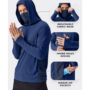 Novedades 2026: Sudadera con Capucha de Pesca para Hombre, Cómoda, OEM, de Alto Rendimiento, con Cuello con Capucha, para Senderismo y Pesca - Product Image 4