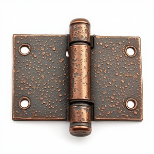 Charnières de porte en laiton chromé de luxe, robustes et dissimulées, pour grandes portes nécessitant un support et une stabilité élevés - Product Image 1