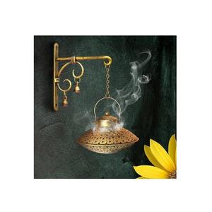 Brûleur d'encens en métal harmonieux pour créer un environnement paisible grâce à une diffusion de parfum douce - Product Image 1