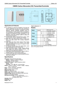 Cmwn & CMD Carbon Monoxide (co) Máy Phát/Bộ điều khiển - Product Image 2