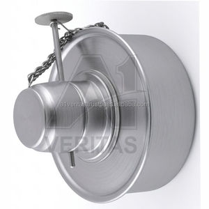 Lampe à alcool professionnelle A-1 VERITAS en acier inoxydable, brûleur à alcool, outil de chauffage pour laboratoire dentaire et chimique, avec bouchon de mèche réutilisable - Product Image 5