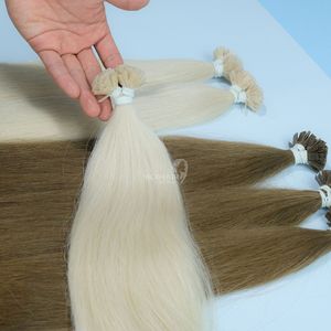 Venta al por mayor de calidad superior de extensiones de cabello virgen vietnamita de punta plana de color de cabello humano libre de enredos precio de fábrica - Product Image 3