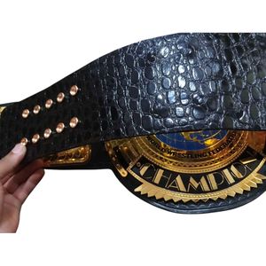 WWF (World <b>Wrestling</b> Federation) Big Eagle Championship title <b>belt</b> - Product Image 5