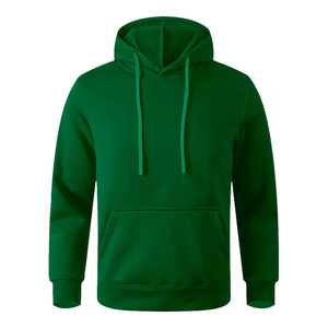 OEM Custom Embroidered Solid Winter Zipper-Up Hoodies Factory Wholesale 100% Cotton <b>Thick</b> <b>Fleece</b> Blank for Men Digital Custom - Product Image 3