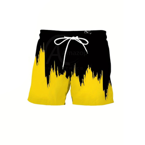 Ensemble t-shirt et short pour homme, dernière mode, en coton respirant, couleur unie, vente en gros - Product Image 2