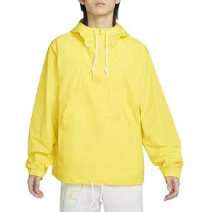 Chaqueta cortavientos de ropa deportiva personalizada, Jersey informal para exteriores con cuello con capucha, patrón de puntos, tela a prueba de viento con forro de malla - Product Image 6