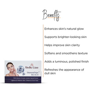 Crème éclaircissante Premium Diamond Tejas pour usage en salon, effet éclat instantané et éclaircissement de la peau, disponible au prix de gros - Product Image 2