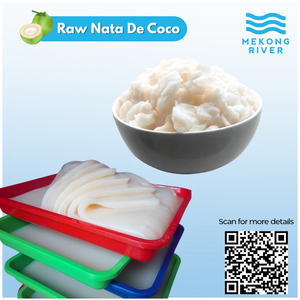 Mekong River Nata De Coco Cubes <b>Clear</b> Sugar-Free <b>Jelly</b> Dessert Ingredient 20kg - Product Image 4