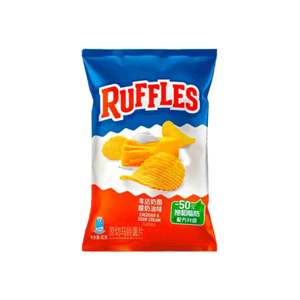 Papas Fritas Ruffles al por Mayor con Sabor a Crema Agria, Cebolla y Queso Cheddar, 82 g x 22 - Product Image 6