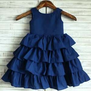 Vestido Elegante y Bonito para Bebé Niña, Ropa de Fiesta Infantil, Talla y Color Personalizables, Ropa para Bebés - Product Image 4