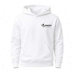 <b>White</b> Printed Solid Fleece Hoodie Jogger Set Unisex Pullover Sweatshirt Sweatpants Custom Logo Casual Sportswear Lightweight - Product Image 3