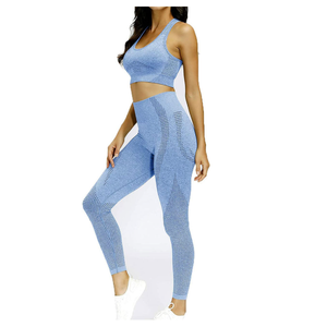 Nuevo Conjunto de Yoga para Mujer, al Por Mayor, al Mejor Precio, Material Transpirable que Absorbe el Sudor, Talla y Color Personalizables, Conjunto Deportivo para Mujer - Product Image 2
