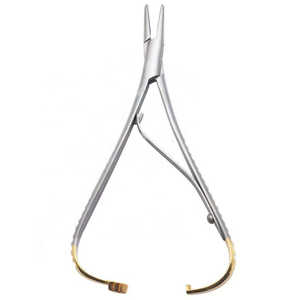 Pinza Portaagujas Quirúrgica Manual de Acero Inoxidable Extra Fina Reutilizable a Precio Económico, Instrumentos con Certificación CE Clase I ISO13485 - Product Image 3