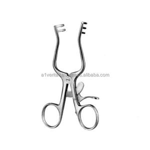 Retractor Weitlaner con Gancho para Heridas, 16 cm, 2x3 Puntas Cónicas, Acero Inoxidable, Juego de Instrumentos Quirúrgicos |   Reutilizable de Alta Calidad - Product Image 1