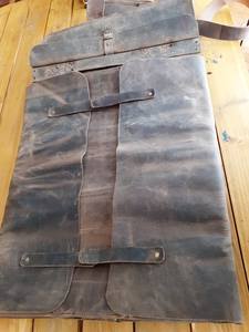 Sac à couteaux en cuir personnalisé, sac de chef en cuir personnalisé, étui de rangement pour chefs LKR-0361 - Product Image 3