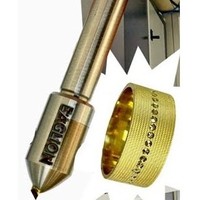 Outils diamantés CNC EAGLION CT pour la fabrication de bijoux, outils à pointe de 1 mm à 3 mm avec tiges de 6 mm en acier inoxydable