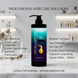 แชมพูปกป้องสีผม ดีไซน์บรรจุภัณฑ์แบบกำหนดเอง ขวดไม่ระคายเคือง - Product Image 1