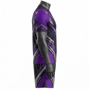 Ropa Deportiva Ligera de Secado Rápido para Entrenamientos Competitivos, Prácticas al Aire Libre y Partidos de Torneo, Uniforme de Fútbol - Product Image 4