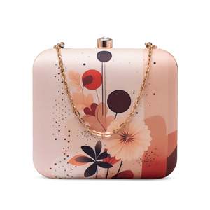 Bolso de Mano de Diseño Ligero con Estampado Floral Minimalista de Alta Calidad para Mujer, Uso Diario y para Fiestas - Product Image 1