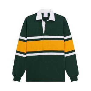 เสื้อรักบี้แบบกลับด้านได้ ออกแบบเองได้ ล่าสุด พิมพ์ลายดิจิทัล ทนทาน แขนยาว โพลีเอสเตอร์ 100% แห้งเร็ว - Product Image 1