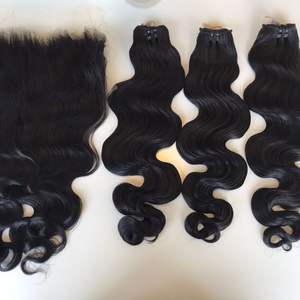 Vente en gros 100% extensions de cheveux de vague de corps vierge vietnamienne de haute qualité nouvelle extension de cheveux vietnamiens de haute qualité - Product Image 3