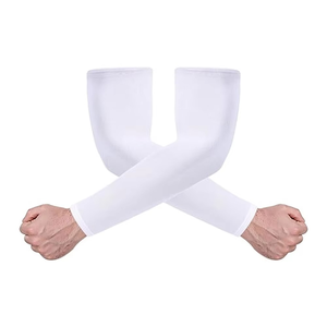Manchons de cyclisme unisexes de qualité supérieure, chaussettes de protection solaire camouflage anti-UV à séchage rapide en Spandex/Polyester pour l'extérieur - Product Image 1