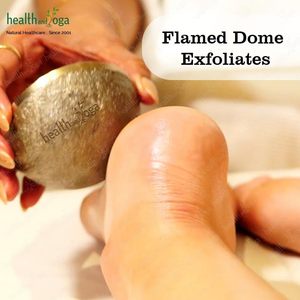 HealthAndYoga FootEase Kansa Vatki Masseur de pieds ayurvédique Nettoyage en profondeur avec technique de guérison indienne ancienne - Product Image 3