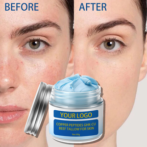 Crème Hydratante Naturelle Visage et Corps au Suif de Bœuf GHK-Cu, Peptides de Cuivre, Miel de Manuka et Vitamine E – Antioxydante et Hydratation Profonde – Marque Blanche - Product Image 2