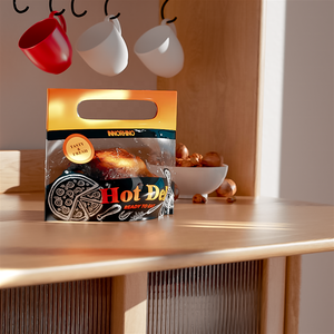 Venta al por mayor de supermercado biodegradable pollo carne Roastbeaf microondas bolsa de plástico Ziplock con asa INNORHINO - Product Image 6